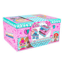 Lol Surprise Jewellery Box Craft Kit For Girls - Decorate Your Own Jewellery Box With Gemstones And Stickers - Fun Party Activity And Gift For Girls -