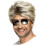 Smiffy's Smiffys 80er Street Perücke, Blond, Einheitsgröße 1