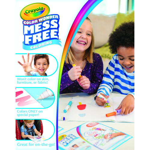 Crayola Color Wonder Magic Light Brush Paper Tablet Refill Pad 2