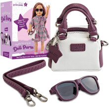 Bolso de Muñeca y Gafas de Muñeca para Muñecas de 18 Pulgadas - Set de Accesorios