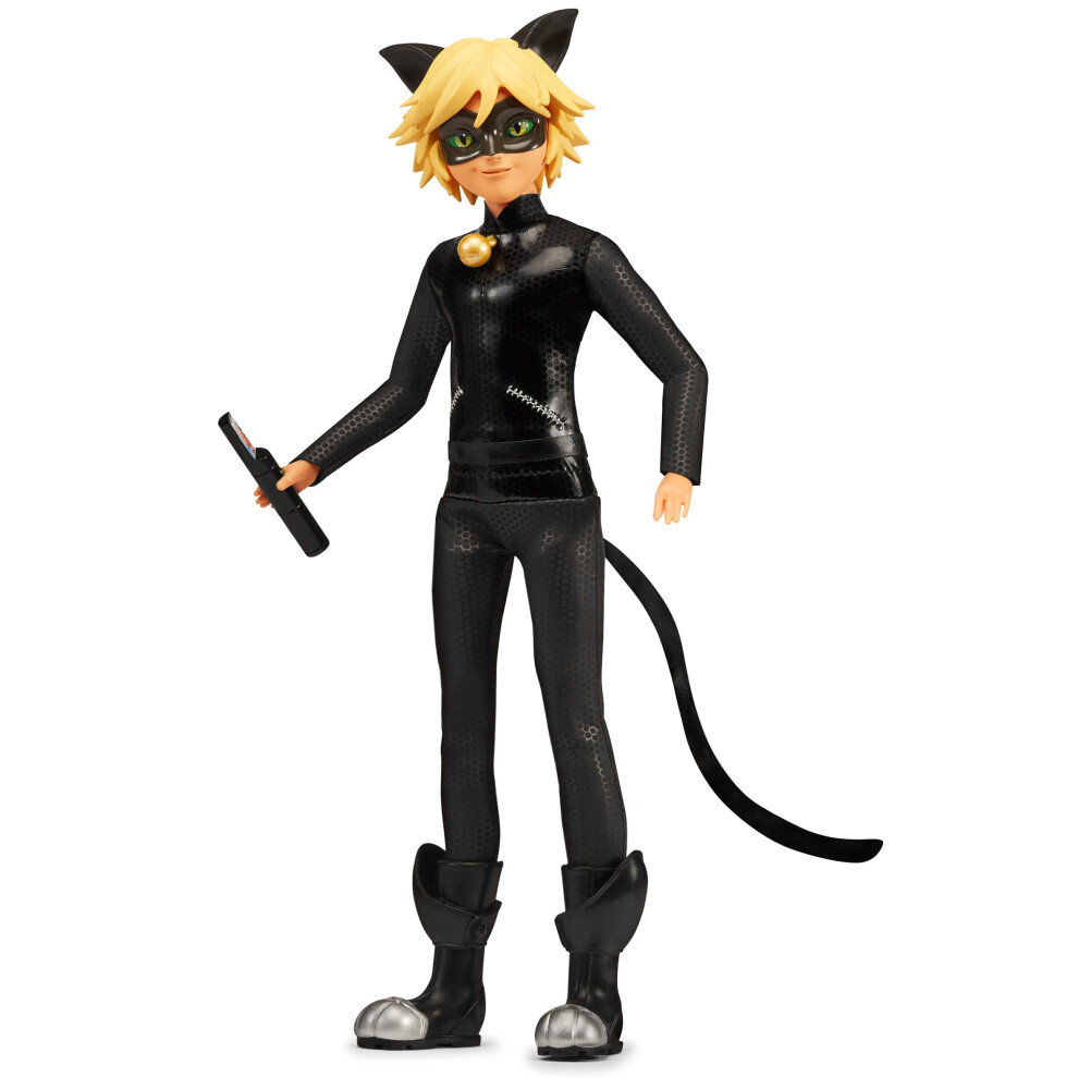 Miraculous Ladybug And Cat Noir Toys Cat Noir Fashion Doll | Articulated 26cm Cat Noir Doll With Accessories And Miraculous Kwami | Teen Superhero Cat