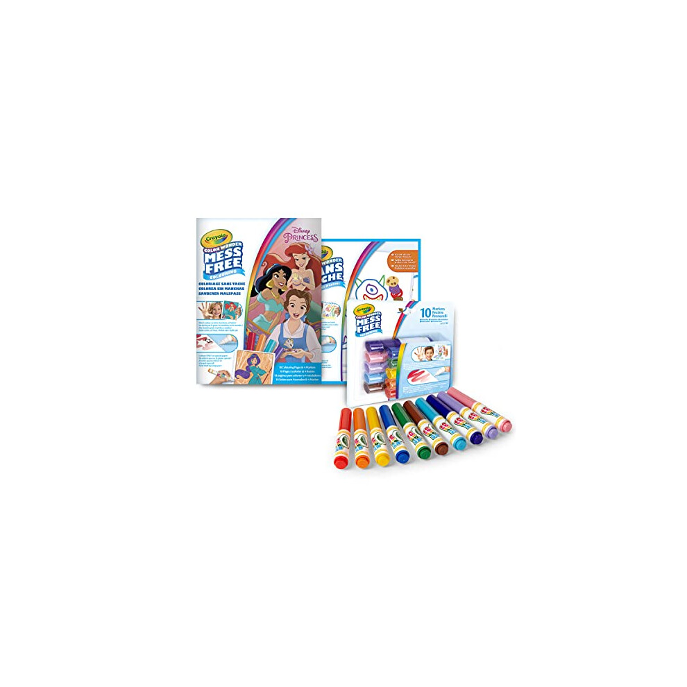 - Color Wonder, Mess Free Colouring Value Set, Disney Princess, Creative Activity for Kids, Age 3, 4, 5