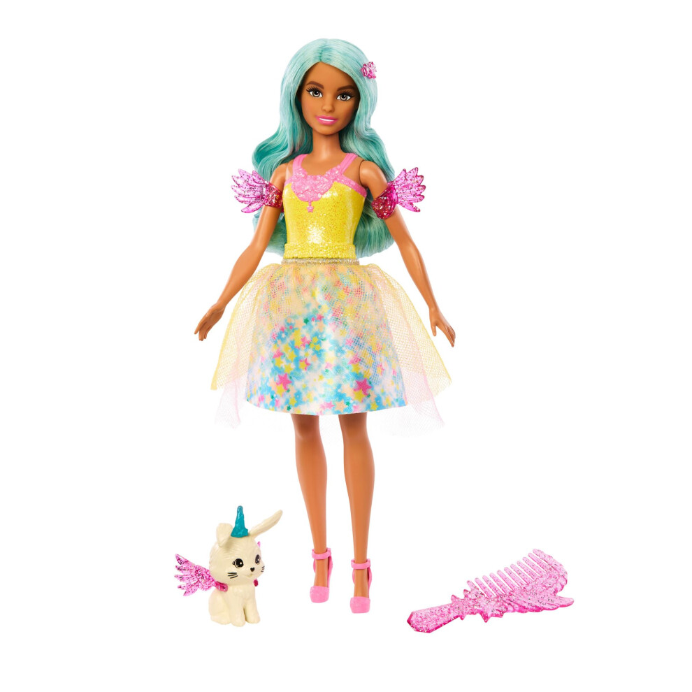 A Touch of Magic Doll & Accessories, Teresa with Fantasy Outfit, Pet, Leash & Styling Accessories, JCW51