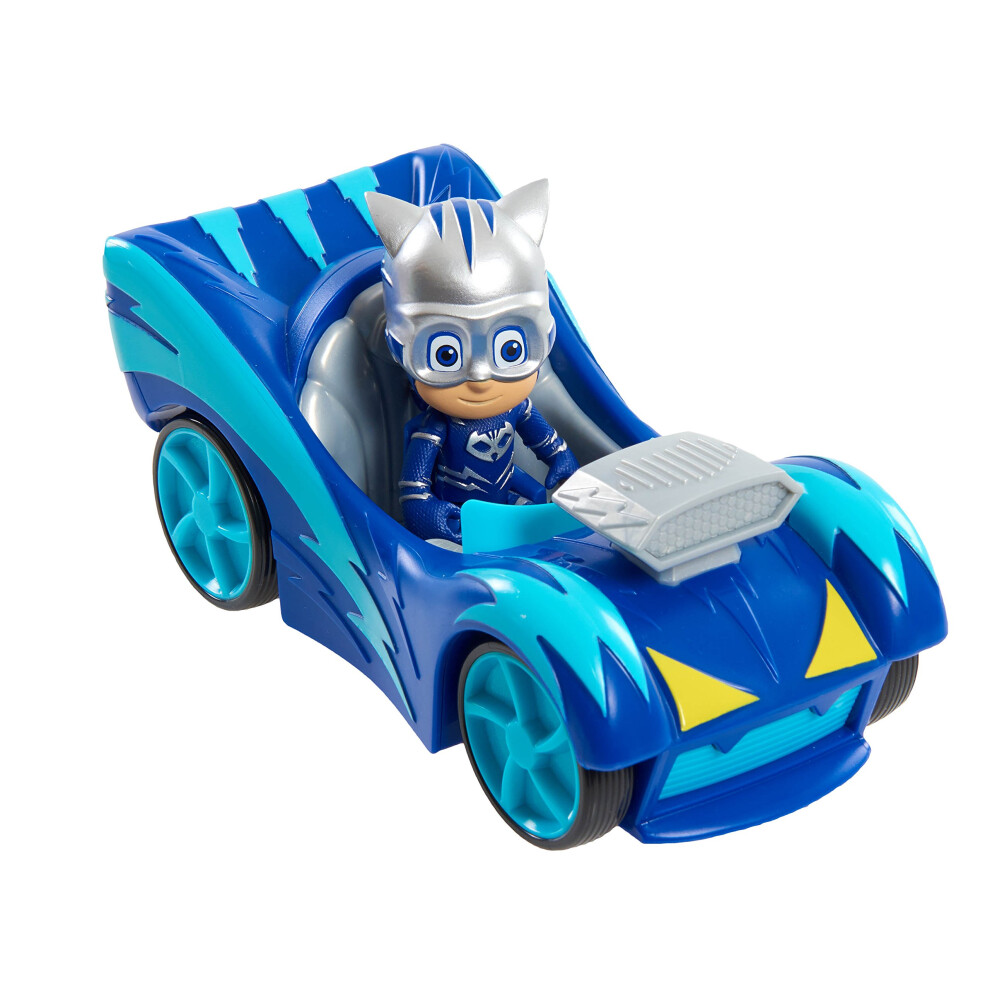 Photos - Action Figures / Transformers PJ Masks Speed Booster Vehicle & Figure - Catboy 