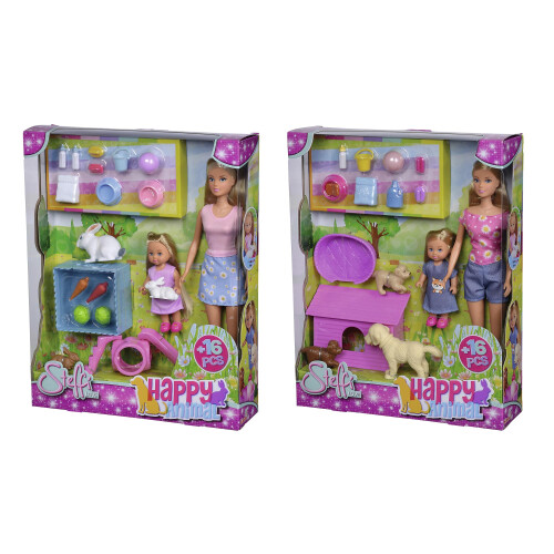 Simba 29Cm Steffi Love Happy Animal Doll (Various Models) 1