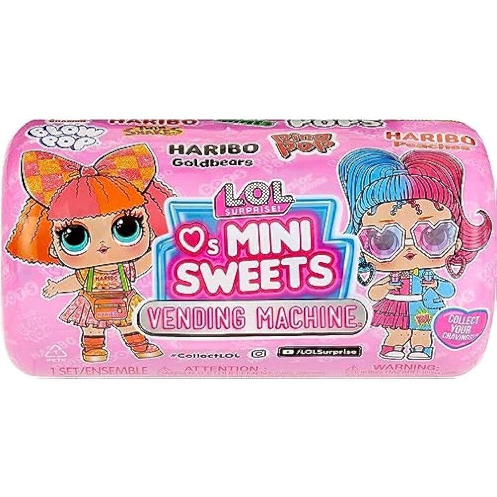 L.o.l. Surprise! Lol Surprise Loves Mini Sweets Series 3 Vending Machine - 8 Surprises, Accessories, Limited Edition Candy-Themed Doll (Model 593096)