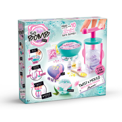 So Bomb DIY BBD 044 Aroma Twist & Mould Bath Bomb Maker, Various 1