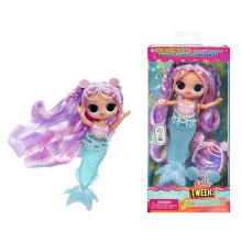 Tweens - Mermaid Lana Marine - Fashion Doll with Colour Changing Tail, Movable Fin, and Beautiful Accessories – Toys for Kids and Collectors from 4