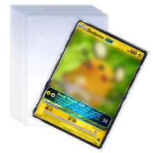 800 Pcs Soft Trading Card Sleeves, Top Loading Sleeves for Standard Cards 2.5" X 3.5",Ultra-Clear Card Protector for Game Cards, Football Cards