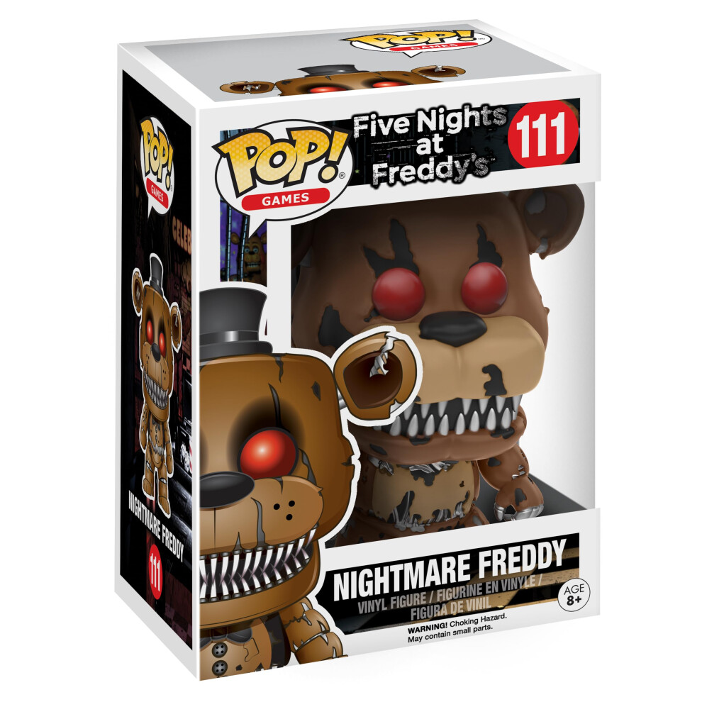 POP! Games: Five Nights At Freddy's (FNAF) - Nightmare Freddy - Five Nights At Freddy's - Collectable Vinyl Figure - Gift Idea - Official Merchandise