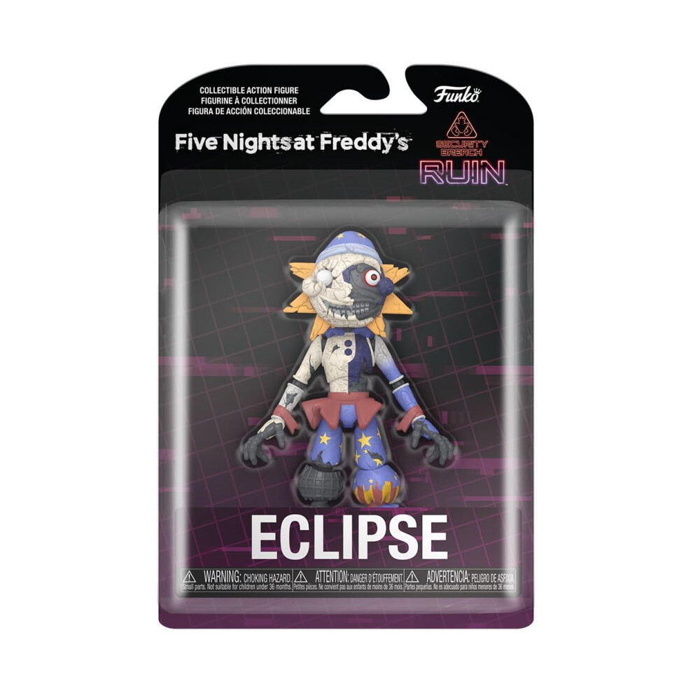 Photos - Action Figures / Transformers Funko Action Figure: Five Nights At Freddy's: RUIN - Eclipse - FNAF - Collectable Toy - Gift Idea - Official Merchandise - for Boy 