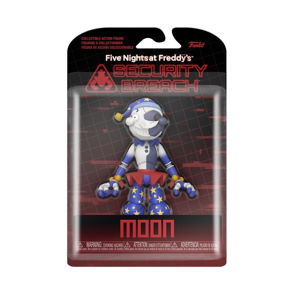 Photos - Action Figures / Transformers Funko Action Figure: Five Nights At Freddy's  SB - Moon - Collectable Toy - Gift Idea - Official Merchandise - for Boys, Gir (FNAF)