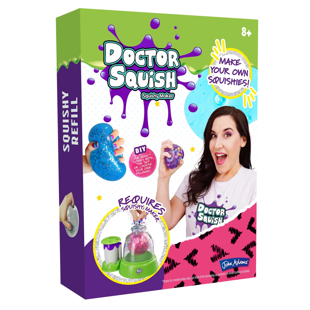 | Doctor Squish Squishy Maker Refill Pack: Make your own squishies! | Arts & crafts | Ages 8+,Green