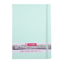 Carnet - Croquis - Dibujo - A4 - 21x29,7cm - 80 páginas - 140g - Verde menta - Sakura