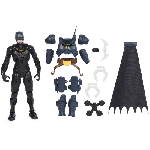 DC Comics DC Comics, Batman Adventures, Figurine Batman avec 16 Accessoires d'Armure, 17 Points d'Articulation, 30 cm 2