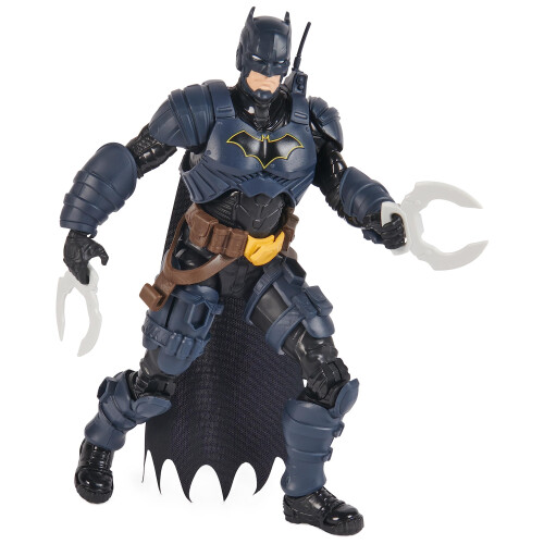 DC Comics DC Comics, Batman Adventures, Figurine Batman avec 16 Accessoires d'Armure, 17 Points d'Articulation, 30 cm