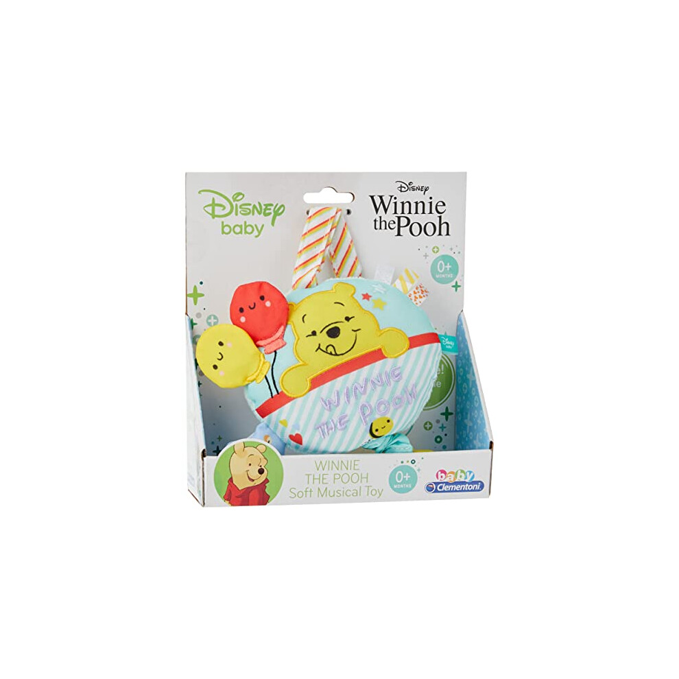 17276 Winnie The Pooh & Friends Soft Toy-17276, Single, Multicolor, Small