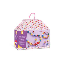 - 4 Pretty Forest Wooden Jewelry to Create - First Jewelry Workshops - DIY Jewelry Making - Child Craft Kit - Fine Motor Skills and Concentration