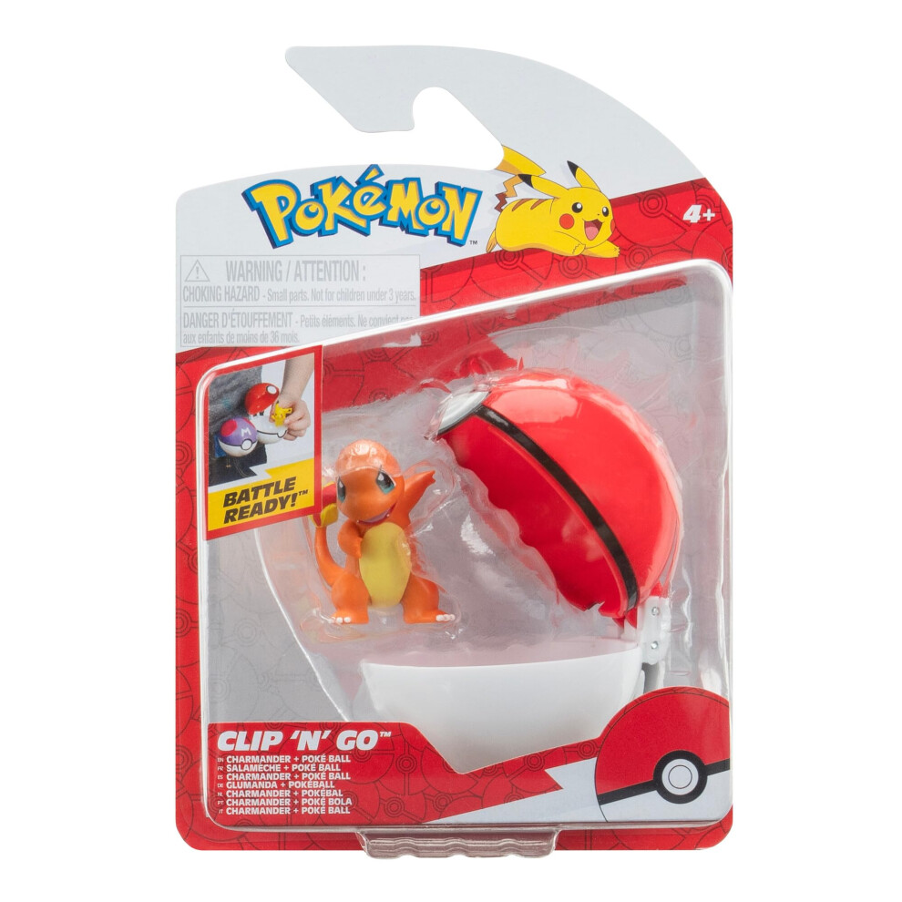 Clip 'N' Go Set Charmander with PokÃ©ball