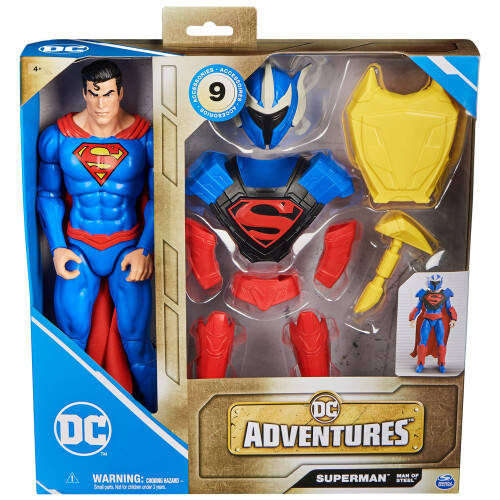 Spin Master Spin Master PACK FIGURINE 30 CM SUPERMAN + ZUBEHÖR DC Adventures 1