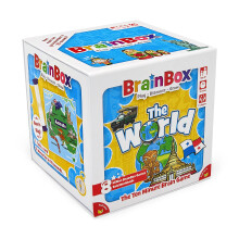The World | Fun & Educational Card Game | Ages 8+ | 1+ Players | 10 Minutes Play Time