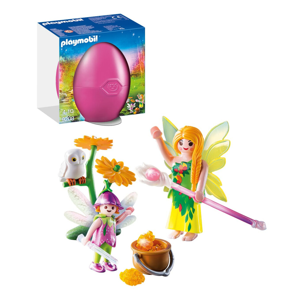 9208 FAiries with Magic Cauldron Gift Egg, Fun Imaginative Role-Play, PlaySets Suitable for Children Ages 4+