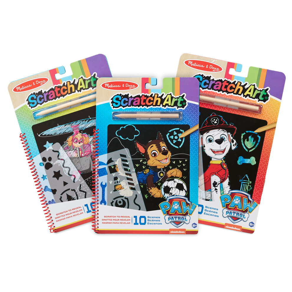 PAW Patrol Scratch Art Bundle