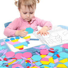 Kids Puzzle Educational Toys for Toddlers Boys & Girls 3-5 Years Old Wooden Craft Kits for Toddler Kids 3 Years Old Montessori Arts Kits Fine Motor
