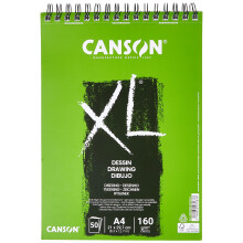 Album da disegno - CANSON - XL - 50 fogli A4 - 160 g - Fabbricazione francese