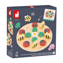 - Pédagogie Range - My First Garden Mandala - Develops Concentration & Creativity - Children's Educational Toy - FSC Wood Game - 24 Months +,
