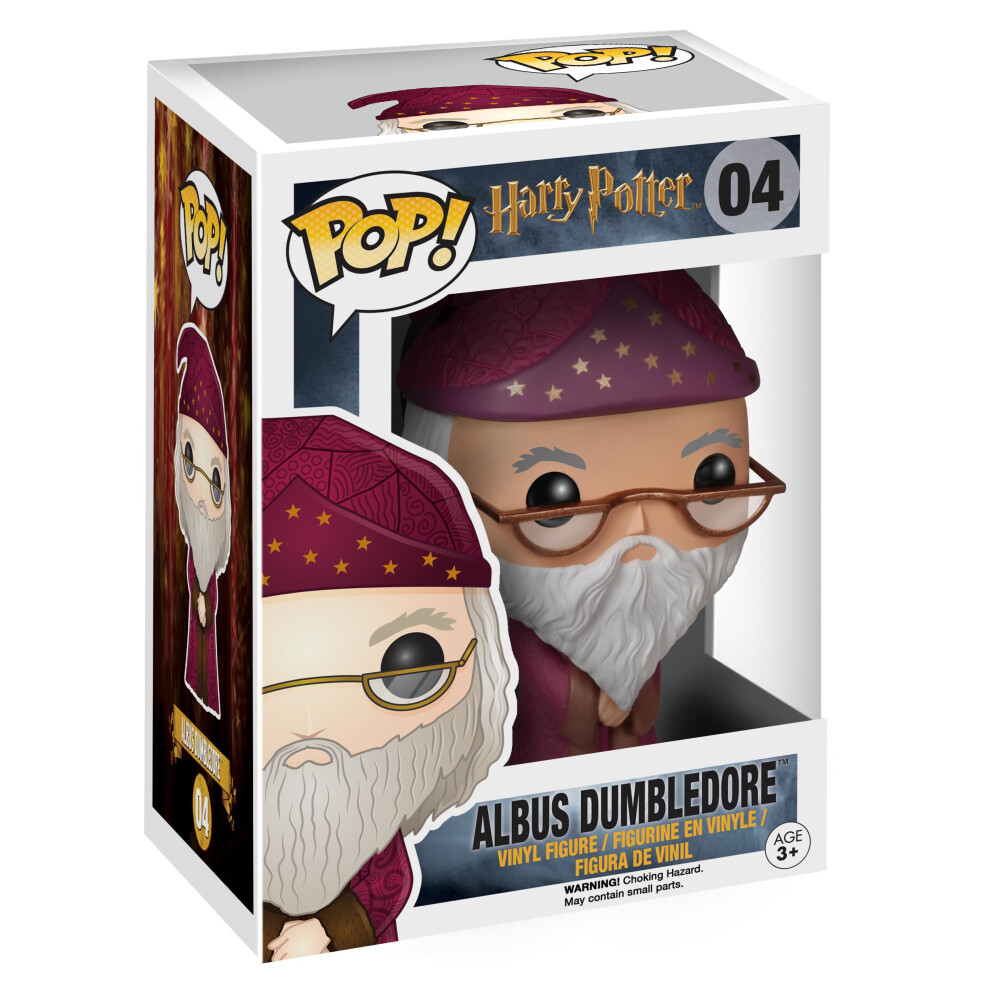 POP! Movies: Harry Potter - Albus Dumbledore - Collectable Vinyl Figure - Gift Idea - Official Merchandise - Toys for Kids & Adults - Movies Fans -