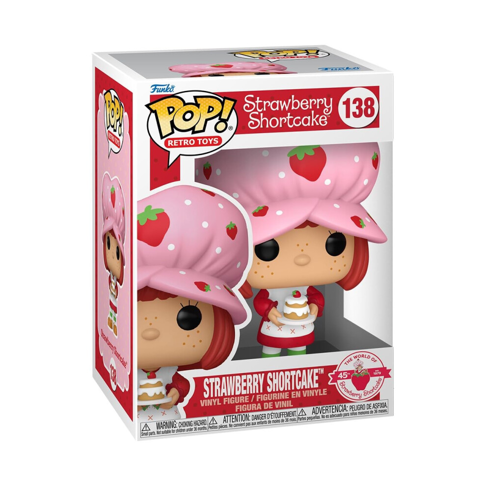 Pop! Retro Toys: - Strwb SC - Strawberry Shortcake - Collectable Vinyl Figure - Gift Idea - Official Merchandise - Toys for Kids & Adults - TV Fans -