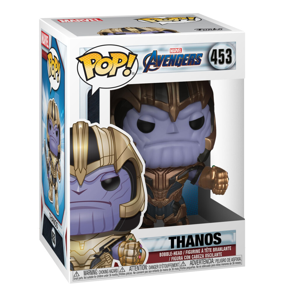 Pop! Marvel: Marvel Avengers Endgame - Thanos - Collectable Vinyl Figure - Gift Idea - Official Merchandise - Toys for Kids & Adults - Movies Fans -