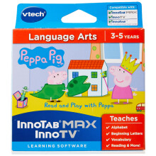 273403 InnoTV Innotab Max Peppa Pig Read and Play with Peppa Game - Multi-Coloured