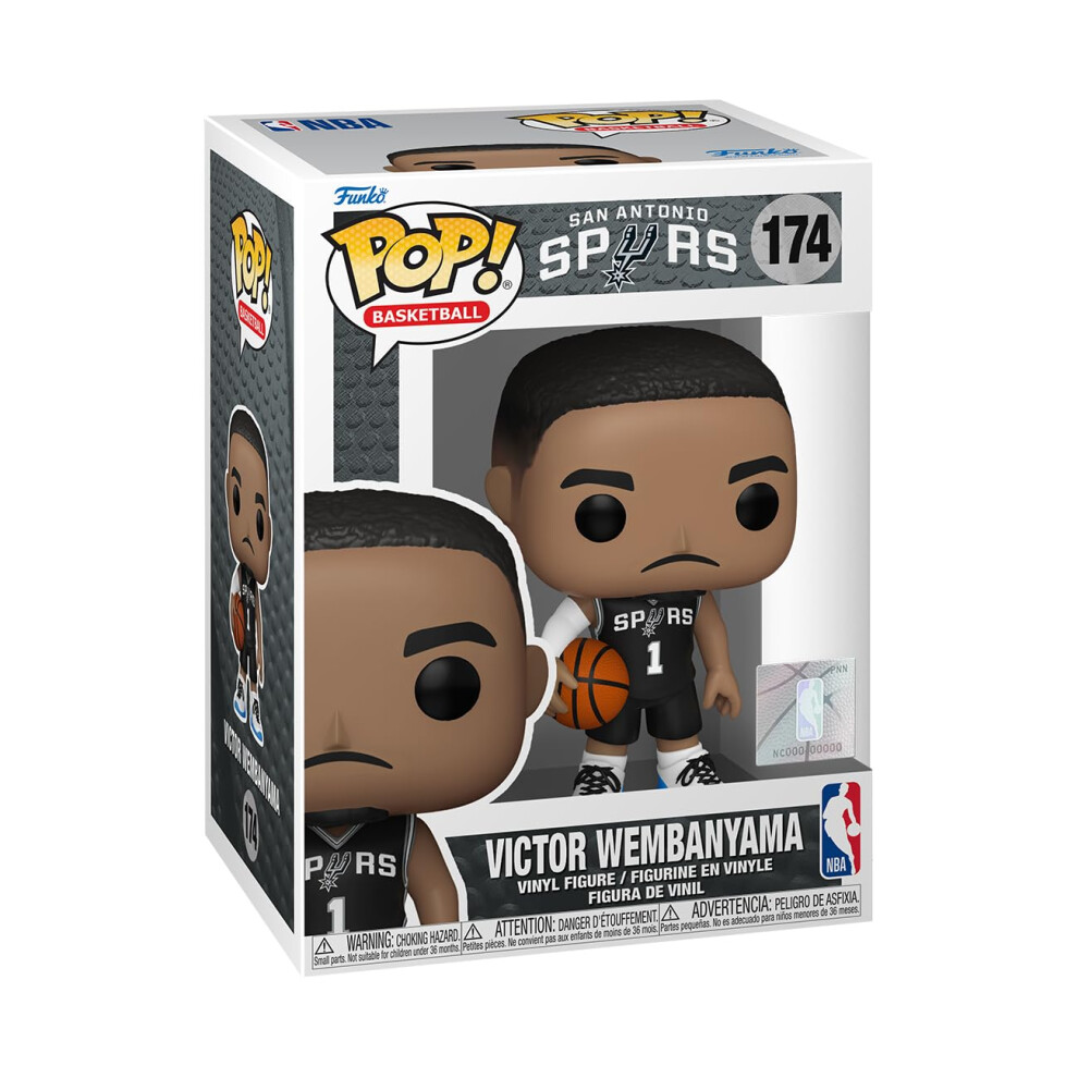 Pop! NBA: Spurs - Victor Wembanyama - Collectable Vinyl Figure - Gift Idea - Official Merchandise - Toys for Kids & Adults - Sports Fans - Model