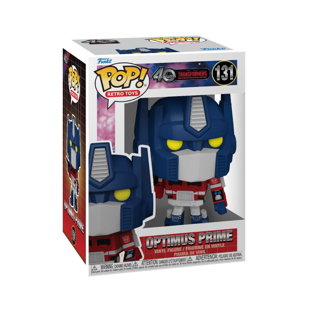 Pop! Retro Toys: Transformers G1 - Optimus Prime - Transformers Classic - Collectable Vinyl Figure - Gift Idea - Official Merchandise - Toys for Kids