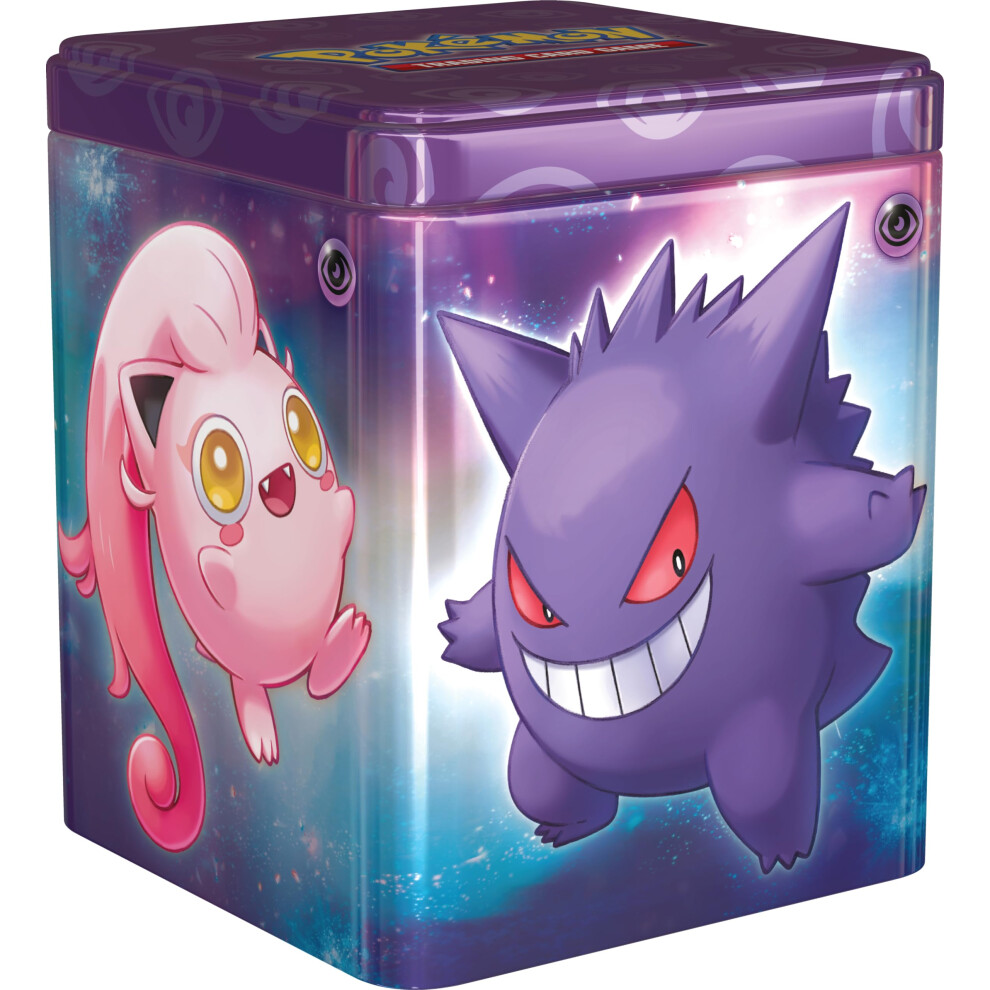 TCG: Psychic Stacking Tin (3 Booster Packs & 2 Sticker Sheets)