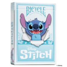 Gioco di carte - CARTAMUNDI - Bicycle Stitch - Disegno in rilievo - Finitura Classic Air-Cushion - 52 carte