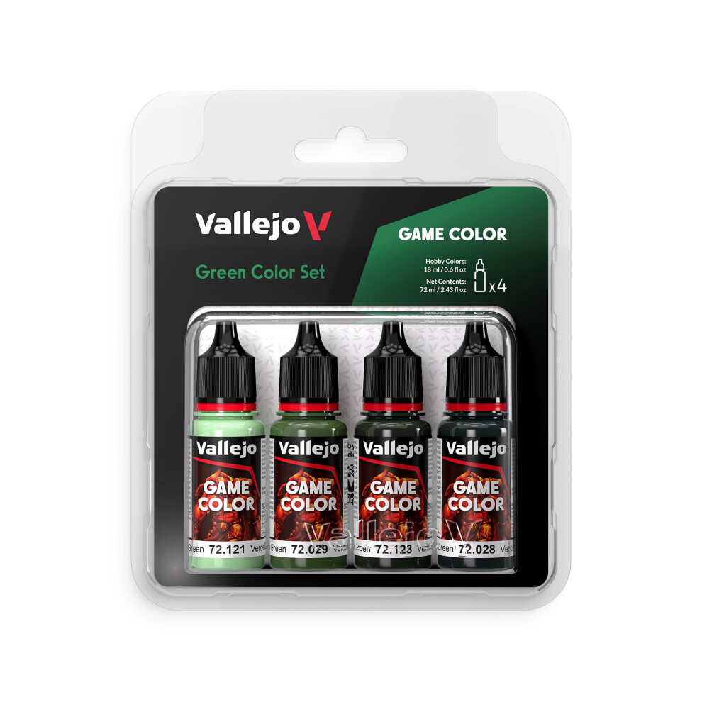 AV Game Color Set - Green Colors (x4)