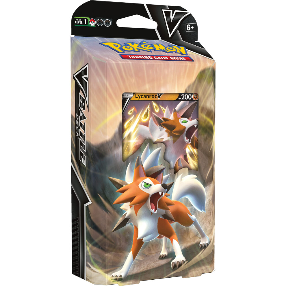 Pokémon Tcg Lycanroc V Battle Deck (60 Cards, Ready To Play)