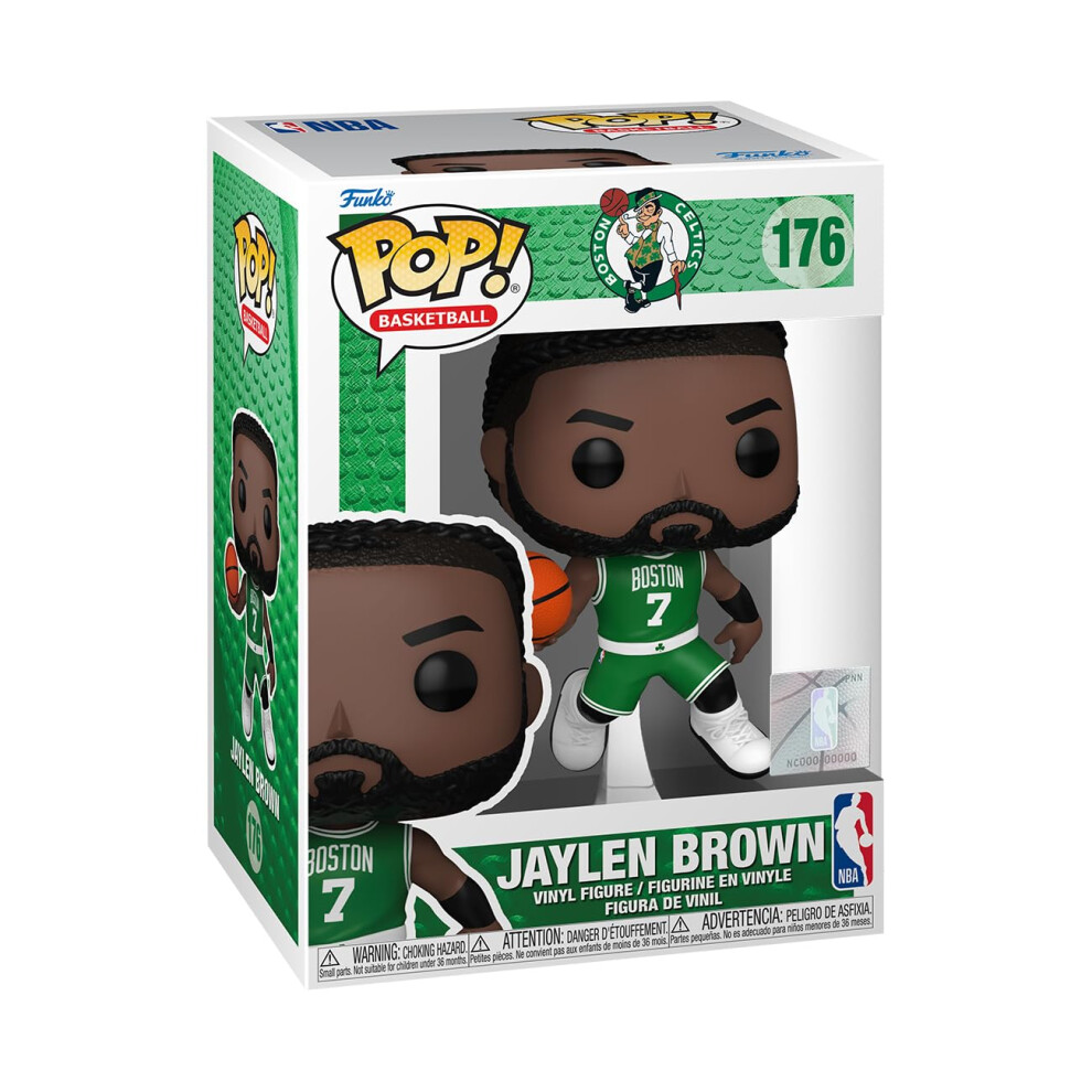 POP! NBA: Celtics - Jaylen Brown - Collectable Vinyl Figure - Gift Idea - Official Merchandise - Toys for Kids & Adults - Sports Fans - Model Figure