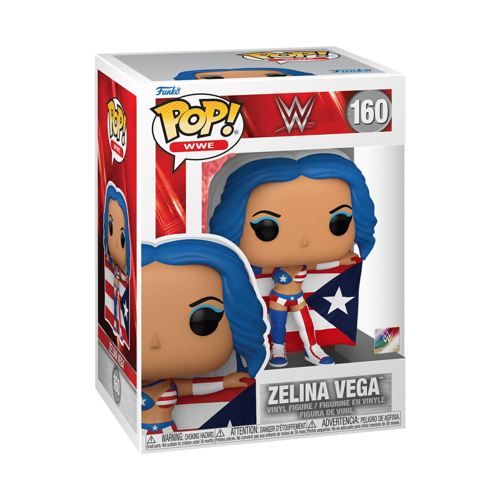 Pop! WWE: Zelina Vega - (Queen & LWO) - Collectable Vinyl Figure - Gift Idea - Official Merchandise - Toys For Kids & Adults - Sports Fans - Model