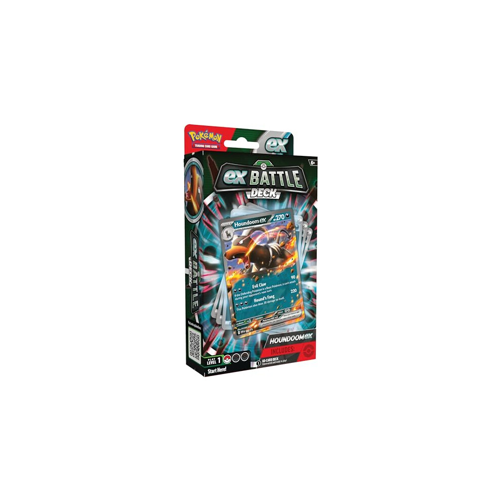 Pokémon Tcg: Houndoom Ex Battle Deck (Ready-To-Play 60-Card Deck)