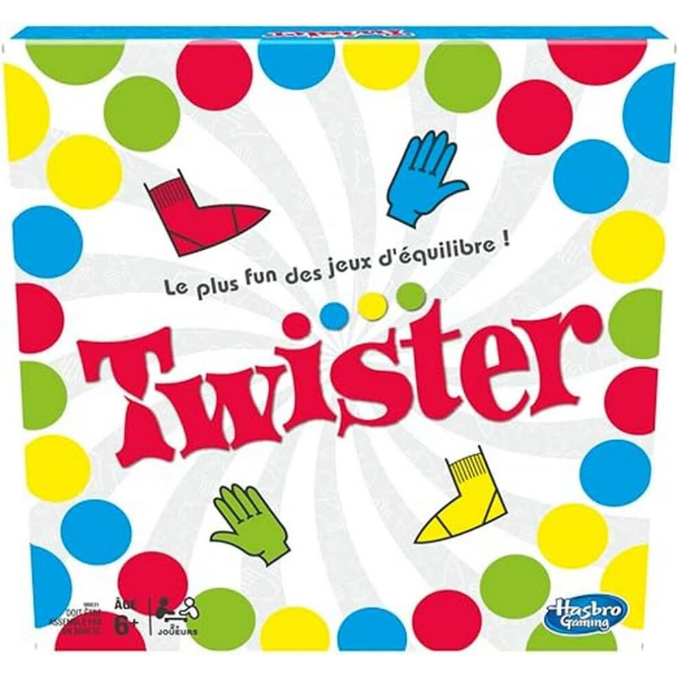 Twister, Fun Balance Board Game, 2+ Players French Version