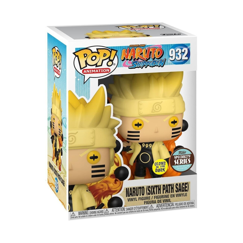 Pop! Animation: Naruto - (Sixth Path Sage) - GW - Collectable Vinyl Figure - Gift Idea - Official Merchandise - Toys for Kids & Adults - Anime Fans -