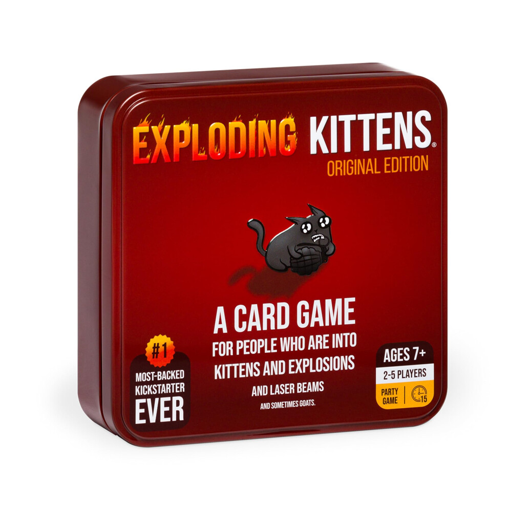 Card Game - Original Edition with Collectible Tin - Fun Card Games - 15 Min, Ages 7+, 2-5 Players