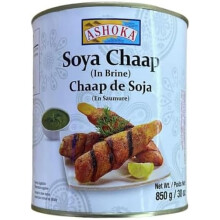 (Pack of 1) Ashoka Soya Chaap in Brine-Ready Meal Protein 850g