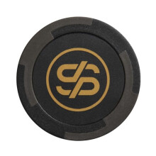 Slowplay Godel Clay Poker Chips 14 grame grele compuse de lut compuse de 40 mm de 40 mm mari n pachet n vrac de 50 n negru, fara denumire