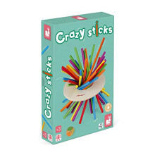 - Crazy Sticks Skill Game - In Wood - For children from the Age of 3, J02695 - Plush Soft Toy