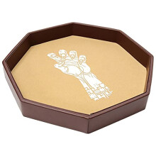 Grinning Gargoyle - Deluxe 30cm Fantasy Vecna Claw Dice Rolling Tray - DnD Dice Tray - Dice Roller Mat for RPG and Tabletop Roleplaying Games - Gaming